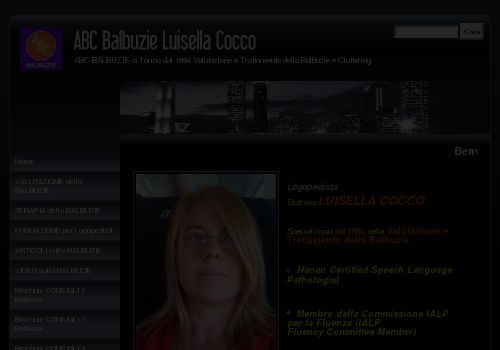 Link all'Home Page del sito "ABC Balbuzie Luisella Cocco"