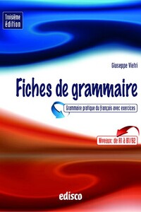 Fiches de grammaire - Terza edizione